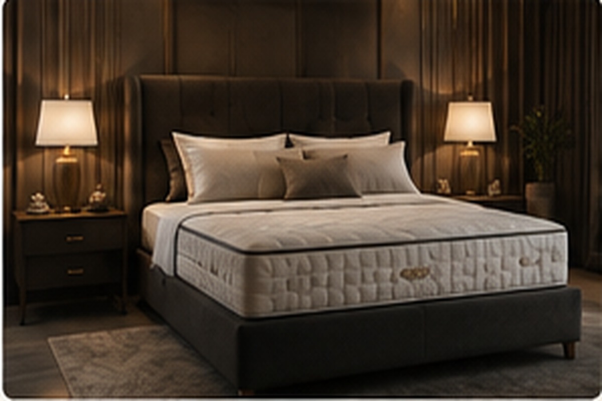 Premium luxury mattress bedroom